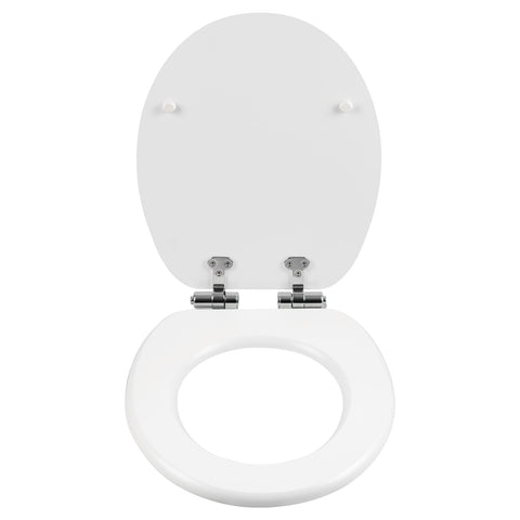 Antibacteriële Toiletbril Wit Kamyra Home