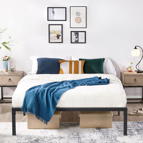 Modern Bed Frame James - Eén -en Tweepersoonsbed Kamyra Home