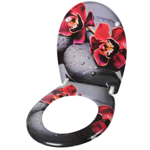 Toiletbril Rode Orchidee Kamyra Home