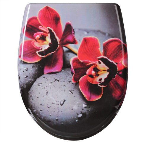 Toiletbril Rode Orchidee Kamyra Home